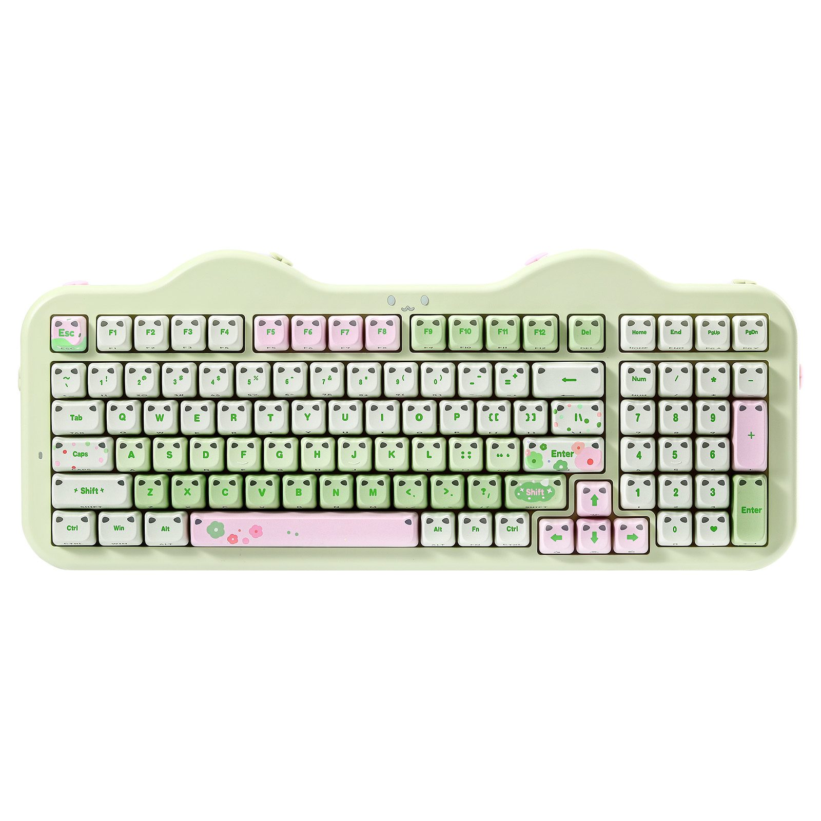 Mechanical Numpad Hot Swap Rgb Wireless - Klawiatura mechaniczna bezprzewodowa YUNZII C98 Translucent