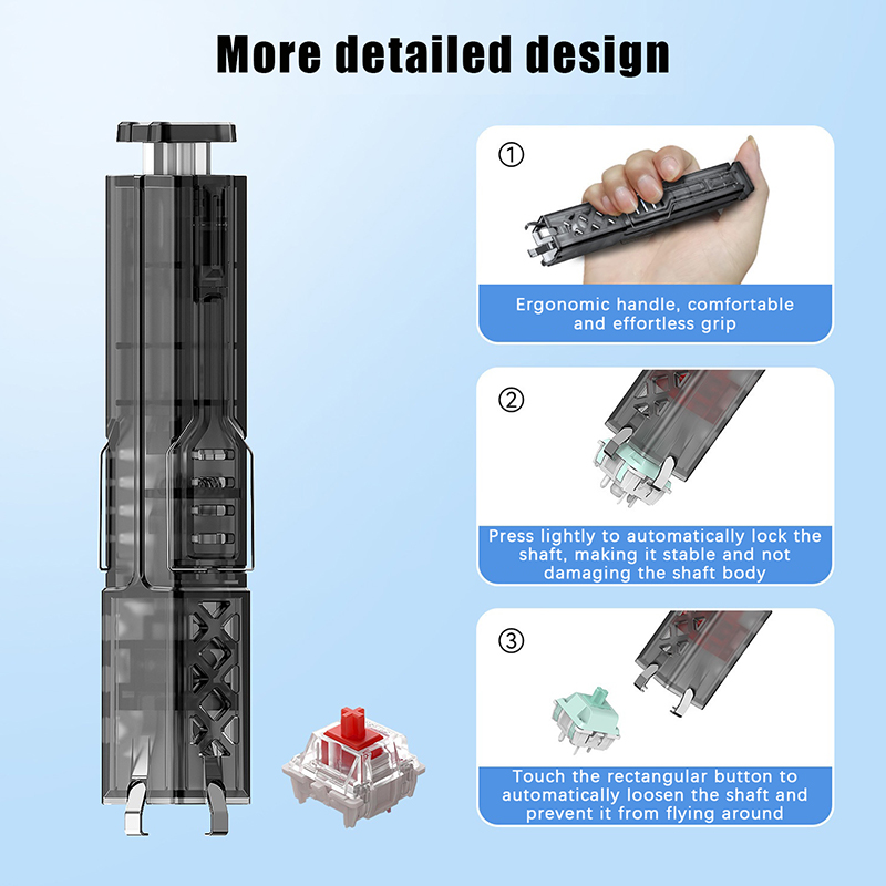 Narzędzie 2 w 1 do wyjmowania  – Keycap Puller Switch Puller 2 In 1 recenzja i cena