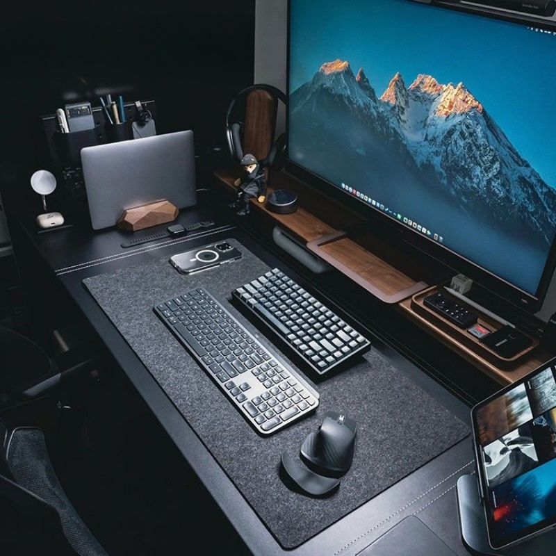 Bardzo duża, wysokiej jakości  – Desk Mat Mouse Pad Extra Large Felt recenzja i cena