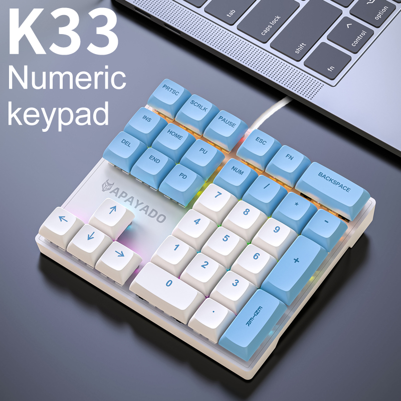 Klawiatura numeryczna mechanic – Pbt Keycaps For Numeric Keypad Numpad recenzja i cena