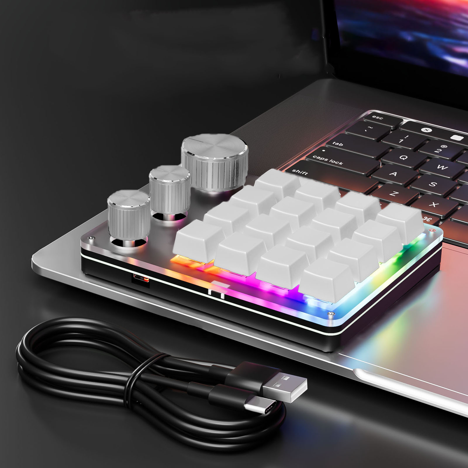 Programowalna klawiatura makro – Custom Number Pad Macro Keypad Programmable recenzja i cena