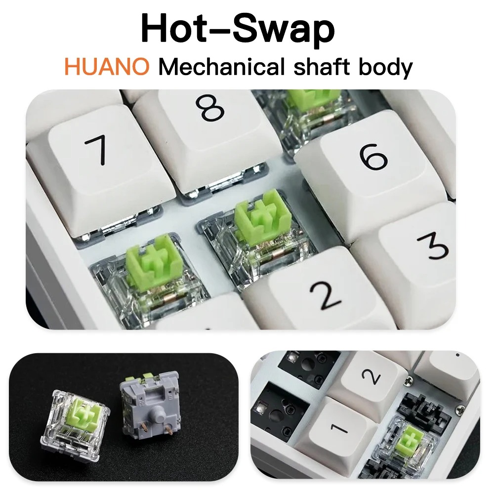 Darmoshark K3 Pro Bezprzewodow – Mechanical Numpad Hot Swap Rgb Wireless recenzja i cena