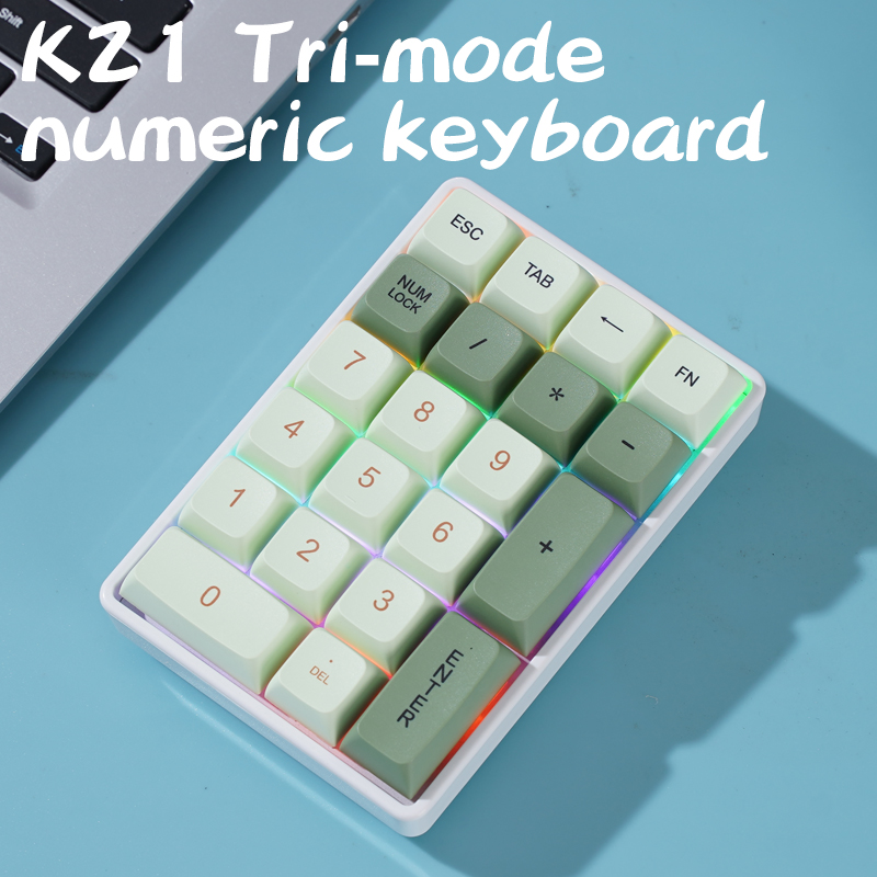 FREEWOLF K21 Bezprzewodowa Mec – Mechanical Numpad Hot Swap Rgb Wireless recenzja i cena